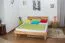 Letto futon "Wooden Nature 04" in faggio massello, oliato - 160 x 200 cm 