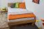 Letto futon "Wooden Nature 03" in faggio massello, oliato - 120 x 200 cm