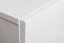 Pensile semplice con grande libreria Valand 21, colore: bianco / nero - Dimensioni: 175 x 270 x 40 cm (A x L x P), con funzione di apertura a pressione
