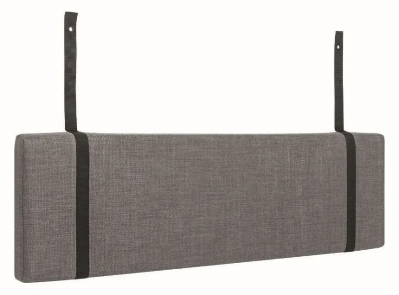 Imbottitura testiera letto "Syrina" 11, grigio - 30 x 114 x 5 cm (h x l x p)
