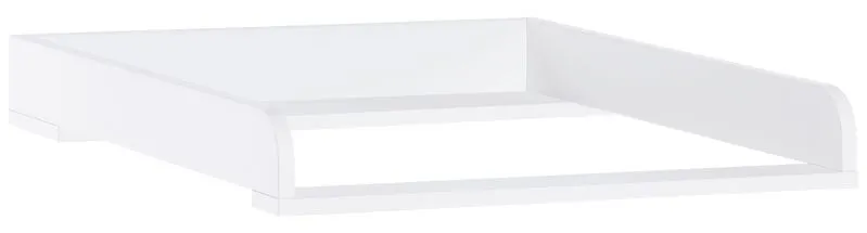 Fasciatoio "Syrina", bianco - 10 x 59 x 77 cm (h x l x p)