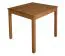 Tavolo da pranzo Wooden Nature 205, in faggio massello oliato, naturale, piccolo - 70 x 70 cm (l x p)