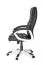 Sedia da ufficio Apolo 02, colore: nero, schienale extra alto e abbondantemente imbottito