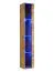 Pensile Valand 28, colore: rovere Wotan - Dimensioni: 180 x 240 x 40 cm (A x L x P), con illuminazione LED blu