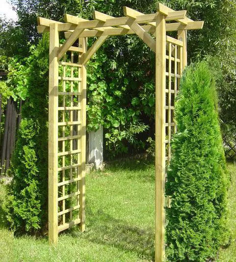 Pergola Lobata - 150 x 90 x 220 cm (l x p x h)