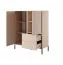 Set completo da soggiorno A Zaghouan, 5 pezzi, colore: Beige