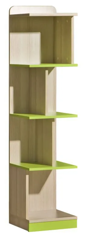 Cameretta - Scaffale "Dennis" 15, verde chiaro - 155 x 35 x 38 cm (h x l x p)